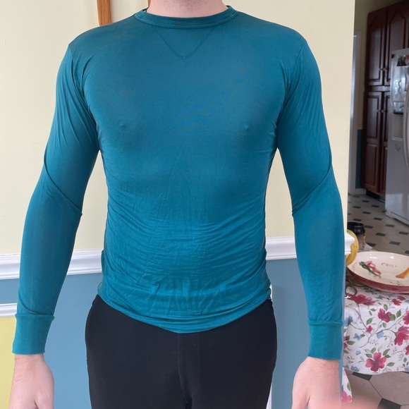 silk long underwear top